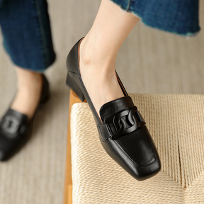 Mocassim Ortopédico de Couro -  OrtoFashion™
