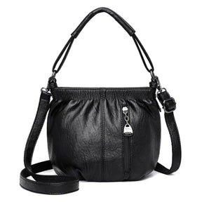 Bolsa Compacta em Couro - Gabriele