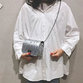 Bolsa Crossbody De Couro Legítimo - Vintage