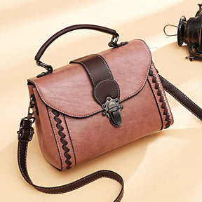 Bolsa Feminina Transversal em Couro Legítimo - Anne