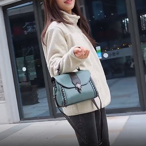 Bolsa Feminina Transversal em Couro Legítimo - Anne