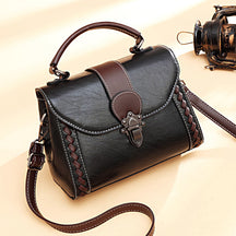 Bolsa Feminina Transversal em Couro Legítimo - Anne