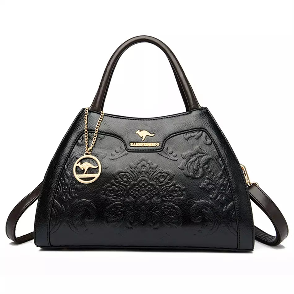 Bolsa Feminina de Couro de Luxo - Rebeca