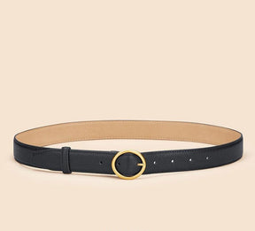 Cinto Feminino de Couro Legítimo - Belle