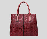 Bolsa Feminina de Couro - Intrecciato