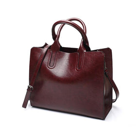 Bolsa Feminina de Couro Legítimo - Bela