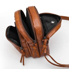 Bolsa de Couro Legítimo  - Paris