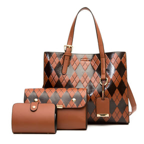 Kit Bolsa Tote e Carteira Feminina - Luanne