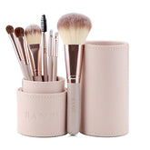 Kit Estojo com 7 Pinceis de Maquiagem - Banfi