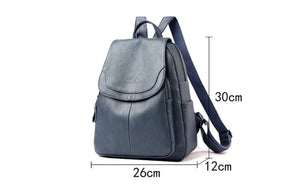 Mochila Feminina de Couro - Luana