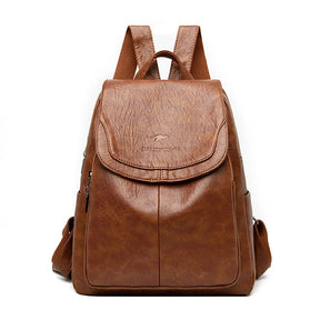 Mochila Feminina de Couro - Luana