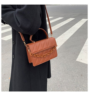 Bolsa Feminina de Couro 2 em 1 Durável e Estilosa