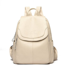 Mochila Feminina de Couro - Luana