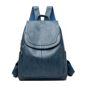 Mochila Feminina de Couro - Luana