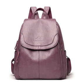 Mochila Feminina de Couro - Luana