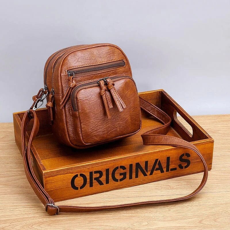 Bolsa de Couro Legítimo  - Paris